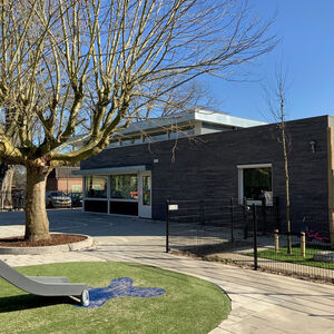 Springplank zijgevel-laagbouw