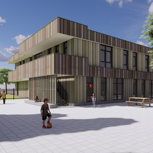 Uitbreiding op bestaande nieuwbouw De Fakkel